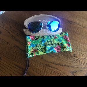 MAUI JIM BABY BEACH AVIATOR SUNGLASSES